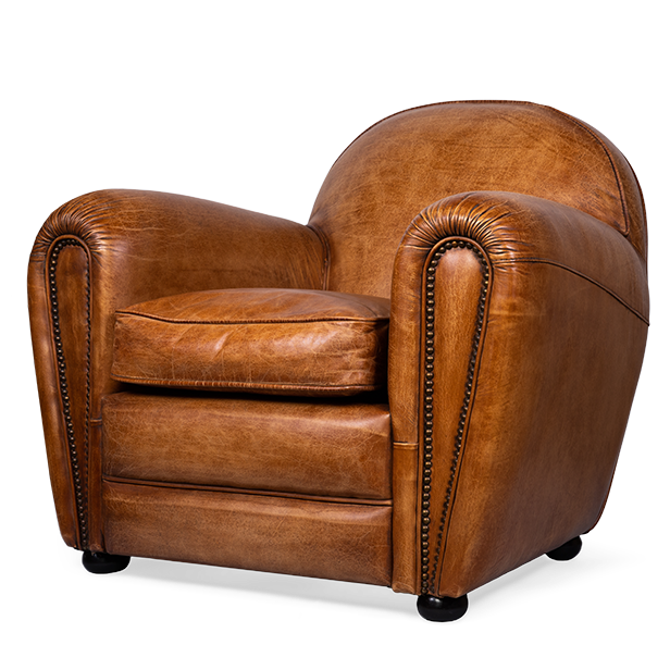 Кресло кожаное Old Town Flight brown Коричневый Кресло кожаное Old Town Flight brown Коричневый в Брянске | Loft Concept