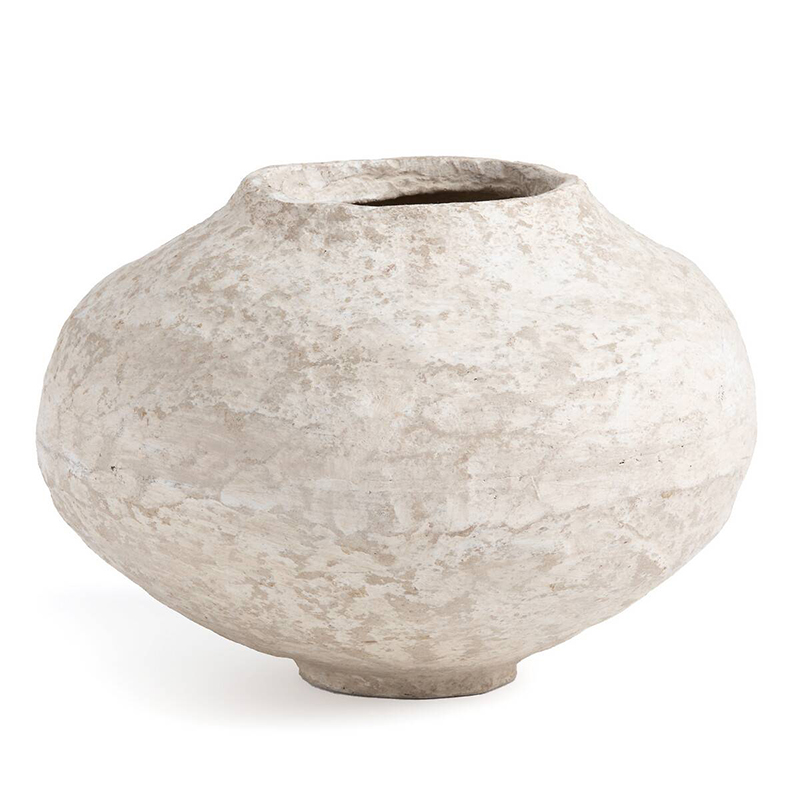 Ваза Csaba Papier Mache Vase 25 Бежево-серый Ваза Csaba Papier Mache Vase 25 Бежево-серый в Брянске | Loft Concept