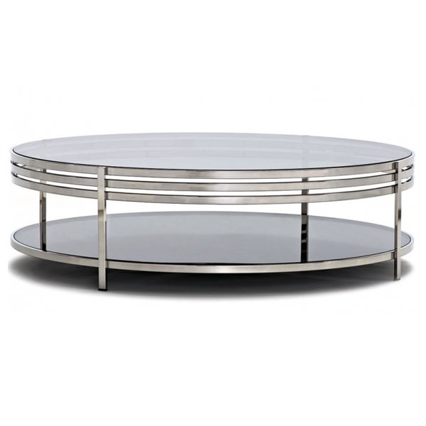 Столик Ula Round coffee table ULA002 Нержавеющая сталь Столик Ula Round coffee table ULA002 Нержавеющая сталь в Брянске | Loft Concept