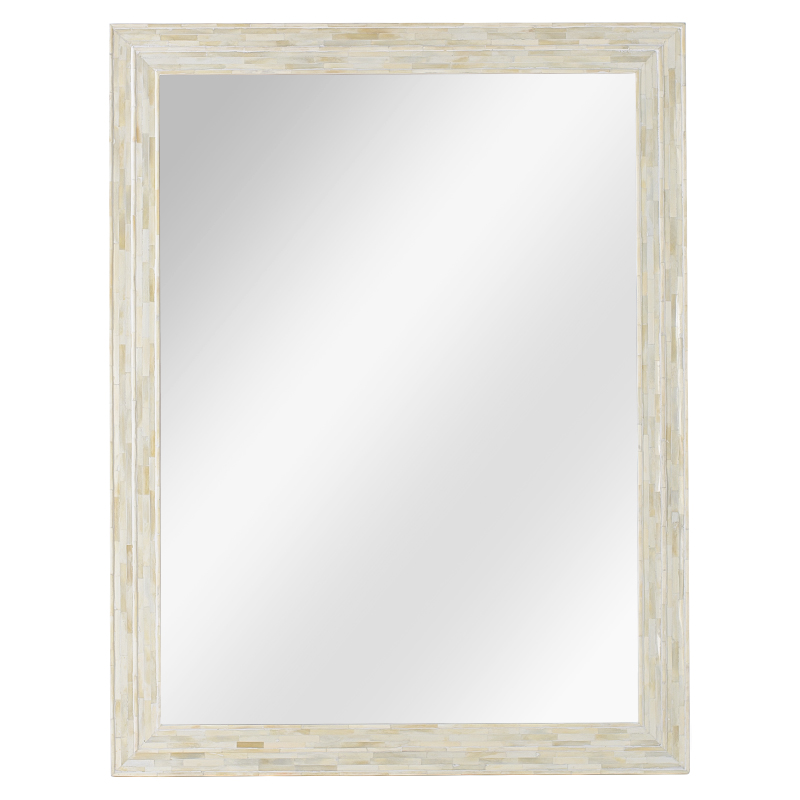 Зеркало Bone Inlay white Белый Бежевый в Брянске | Loft Concept 