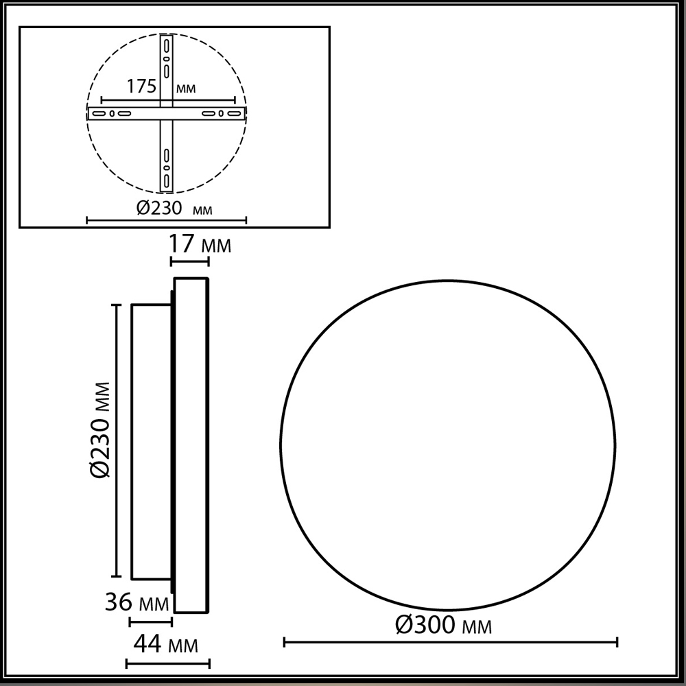 Бра круглое натуральная Пробка Natural Cork в Брянске