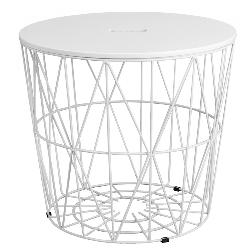 Приставной стол Cambria Side Table white Белый Приставной стол Cambria Side Table white Белый в Брянске | Loft Concept