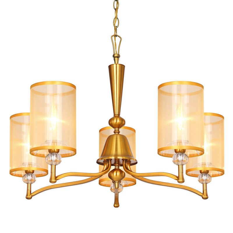 Люстра Boniface Chandelier 68 Латунь Золотой Шампань Прозрачный Люстра Boniface Chandelier 68 Латунь Золотой Шампань Прозрачный в Брянске | Loft Concept
