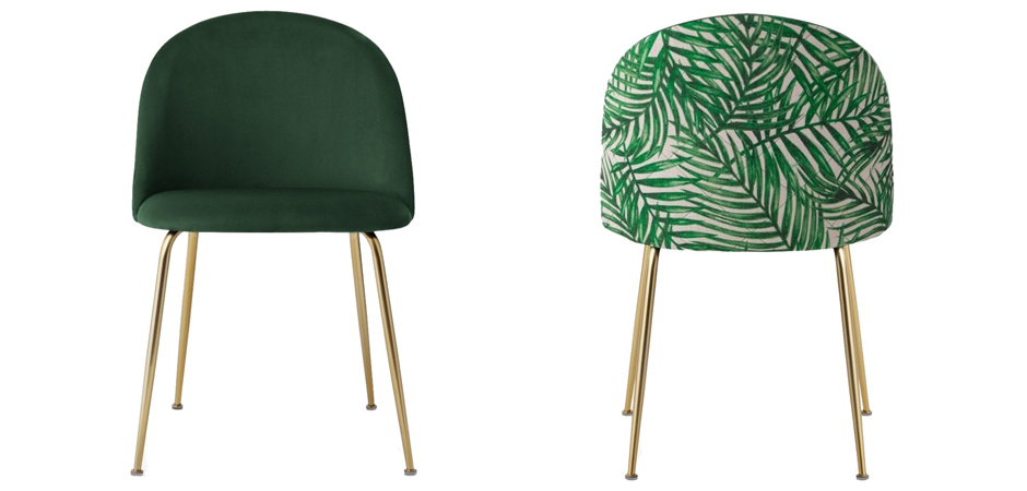 Tropical Leaves Chair Стул тропические листья - фото №1