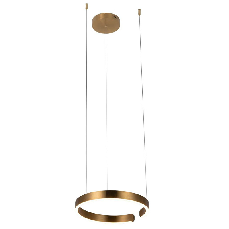 Подвесной светильник Half Ring brass 40 Латунь Золотой Подвесной светильник Half Ring brass 40 Латунь Золотой в Брянске | Loft Concept