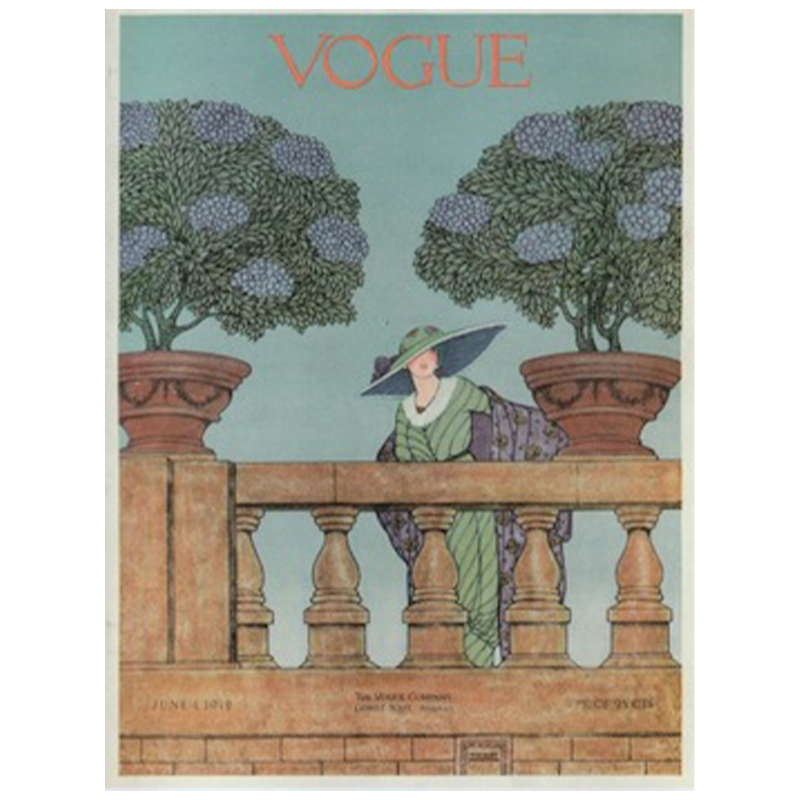 Постер Vogue Cover 1912 June Постер Vogue Cover 1912 June в Брянске | Loft Concept