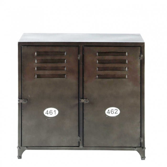 Буфет в стиле Лофт Industrial Rust Metal Wyne Chest Черный Буфет в стиле Лофт Industrial Rust Metal Wyne Chest Черный в Брянске | Loft Concept