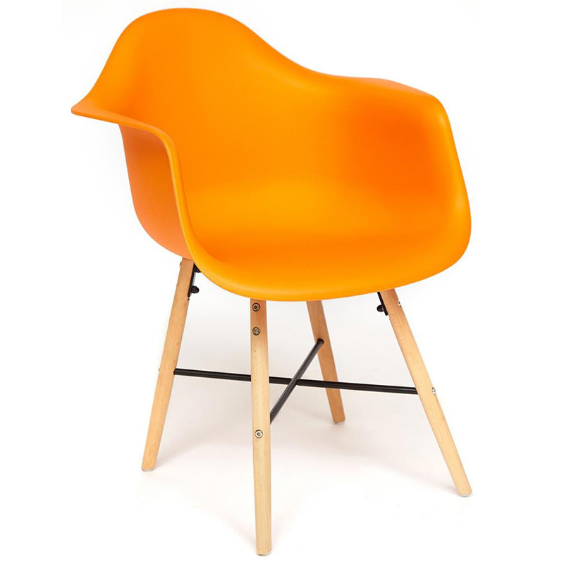 Стул DAW orange Оранжевый Древесина в Брянске | Loft Concept 