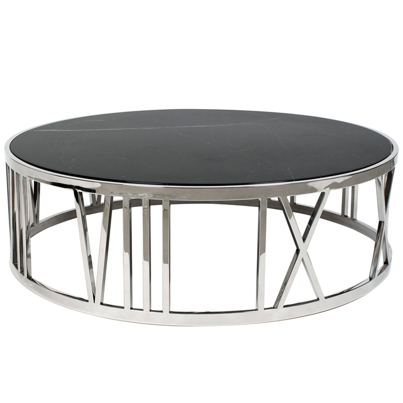 Кофейный стол Eichholtz Coffee Table Roman Figures Нержавеющая сталь Черный Мрамор Nero Кофейный стол Eichholtz Coffee Table Roman Figures Нержавеющая сталь Черный Мрамор Nero в Брянске | Loft Concept