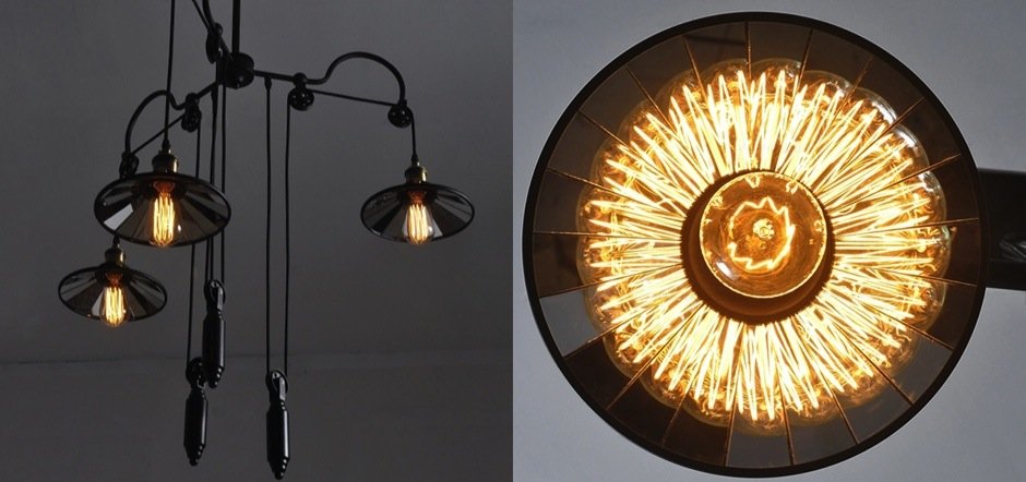 Люстра Loft Cone Pendant Reflector Balance 3 Люстра Loft Cone Pendant Reflector Balance 3 - Loft-Concept в Брянске
