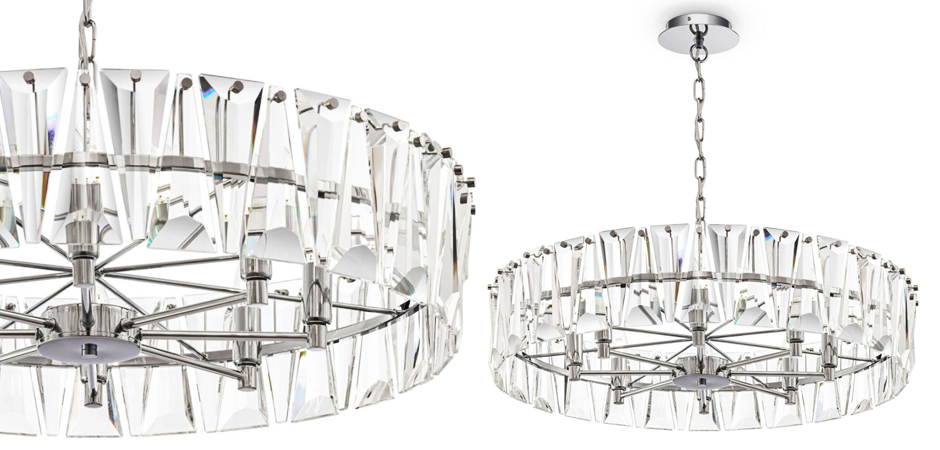 Люстра Ruby Crystal Chandelier Chrome 75 - Loft-Concept в Брянске