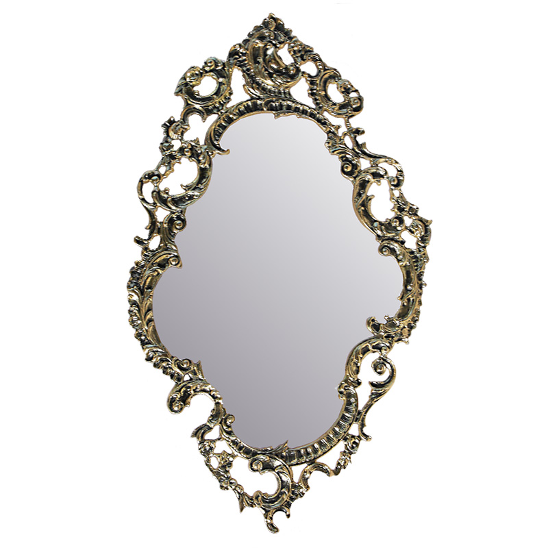 Зеркало настенное в бронзовой раме Majestic Gold Mirrors Золотой Зеркало настенное в бронзовой раме Majestic Gold Mirrors Золотой в Брянске | Loft Concept