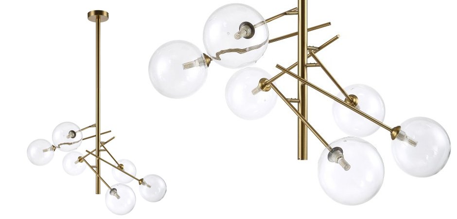 Люстра Gallotti & Radice Straight 6 Люстра Gallotti & Radice Straight 6 - Loft-Concept в Брянске