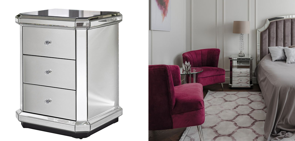 Тумба Mirror Nightstand Тумба Mirror Nightstand - Loft-Concept в Брянске