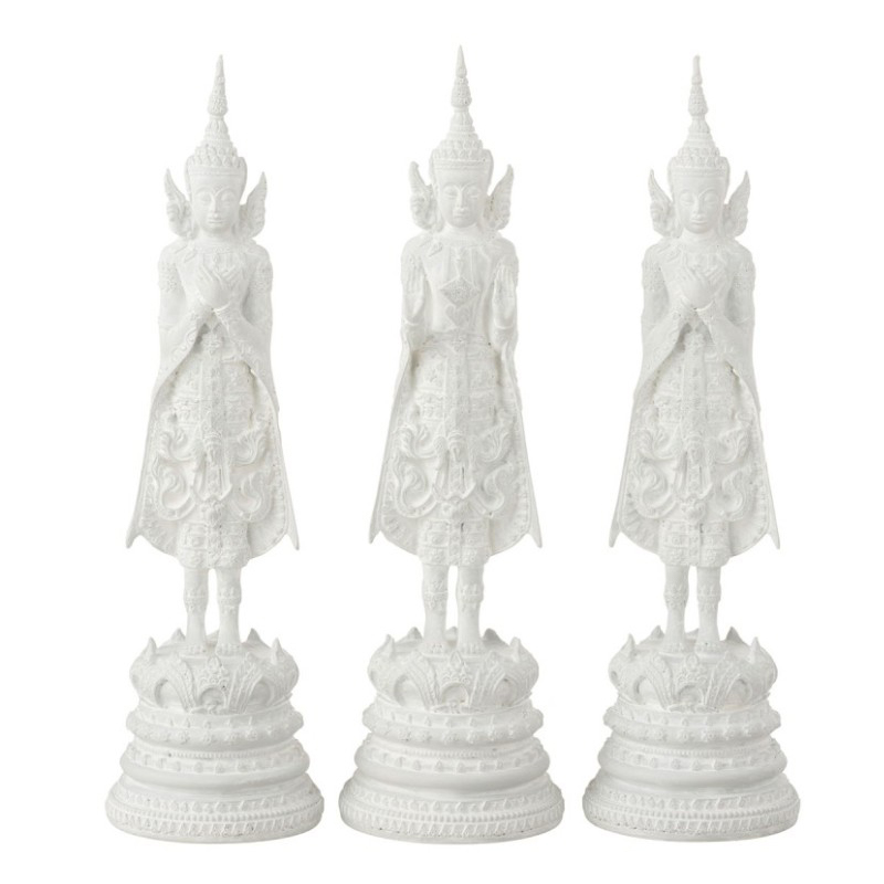 Статуэтка Buddha 3x Белый Статуэтка Buddha 3x Белый в Брянске | Loft Concept