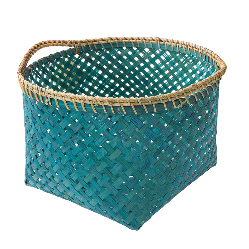 Корзина Wicker Bamboo Изумрудный Корзина Wicker Bamboo Изумрудный в Брянске | Loft Concept