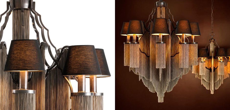Люстра Eichholtz Chandelier Fringe L - Loft-Concept в Брянске