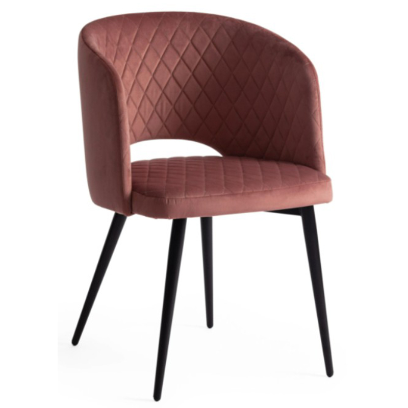 Стул Janice Coral Chair Коралловый Черный Стул Janice Coral Chair Коралловый Черный в Брянске | Loft Concept