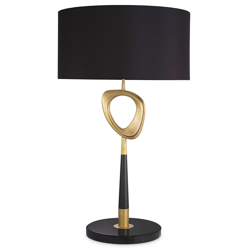Настольная лампа Eichholtz Table Lamp Celine Латунь Черный Настольная лампа Eichholtz Table Lamp Celine Латунь Черный в Брянске | Loft Concept