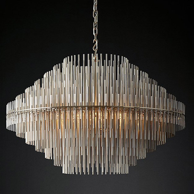 Люстра Restoration Hardware Emile Round Chandelier Chrome Латунь Античная полированная Прозрачный Оловянный Люстра Restoration Hardware Emile Round Chandelier Chrome Латунь Античная полированная Прозрачный Оловянный в Брянске | Loft Concept