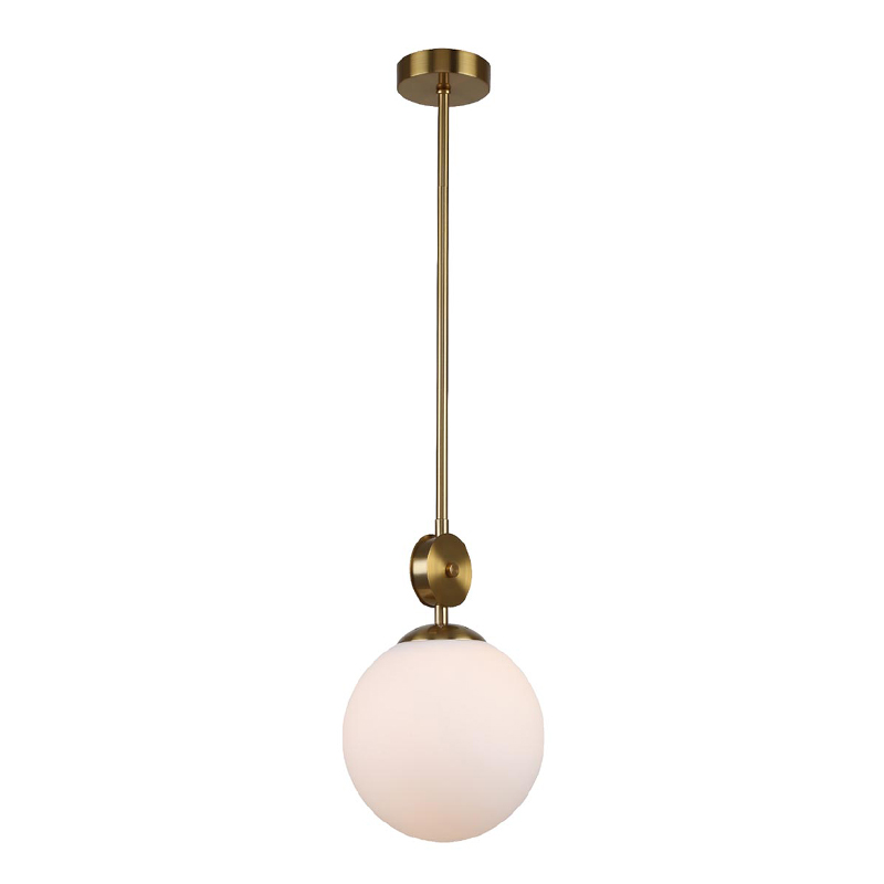 Подвесной светильник Kyran Bronze Hanging Lamp Бронза Белый Подвесной светильник Kyran Bronze Hanging Lamp Бронза Белый в Брянске | Loft Concept