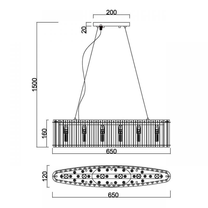 Люстра Board Chandelier Люстра Board Chandelier в Брянске