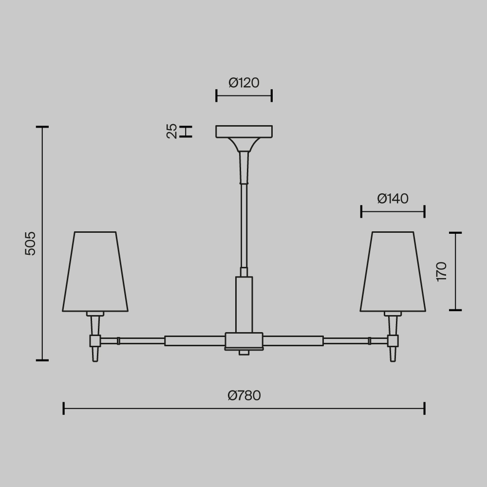 Потолочный светильник Zaragoza Е14 в Брянске