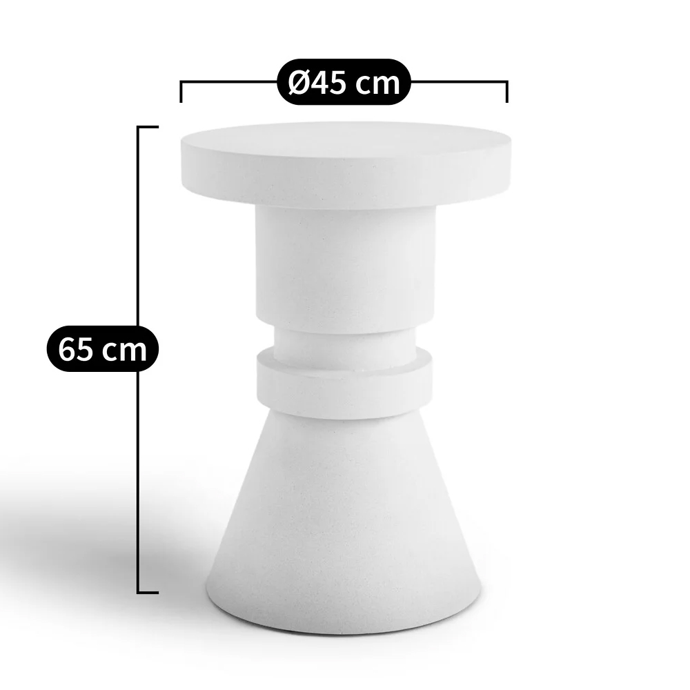 Приставной стол из искусственного камня Chess White Приставной стол из искусственного камня Chess White в Брянске