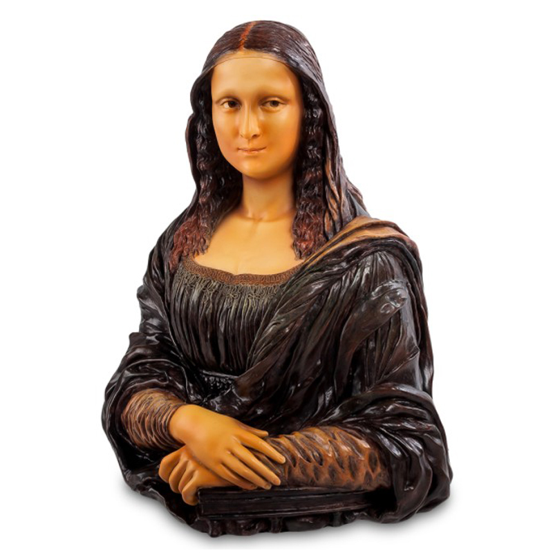 Статуэтка Mona Lisa Коричневый Бежевый Статуэтка Mona Lisa Коричневый Бежевый в Брянске | Loft Concept