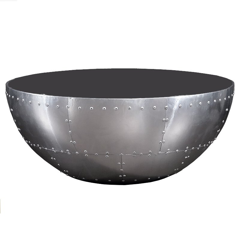 Кофейный стол Aviator spitfire coffee table Алюминий Кофейный стол Aviator spitfire coffee table Алюминий в Брянске | Loft Concept