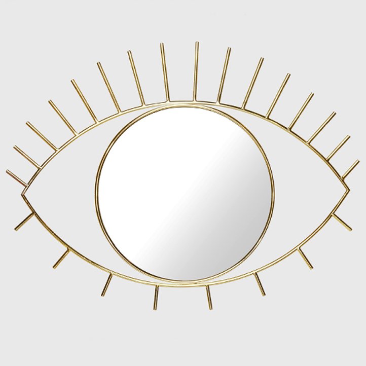 Зеркало Eye mirror Глянцевое золото Зеркало Eye mirror Глянцевое золото в Брянске | Loft Concept