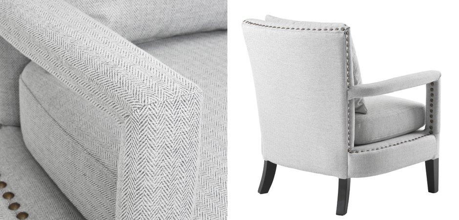 Кресло Eichholtz Chair Gregory Light Grey Кресло Eichholtz Chair Gregory Light Grey - Loft-Concept в Брянске