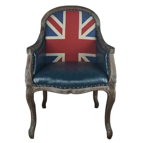 Кресло Bergere Union Jack Pattern II Кресло Bergere Union Jack Pattern II в Брянске | Loft Concept