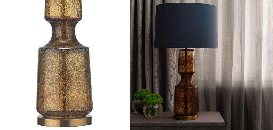 Настольная лампа Antero Amber Smoke Table Lamp Настольная лампа Antero Amber Smoke Table Lamp - Loft-Concept в Брянске