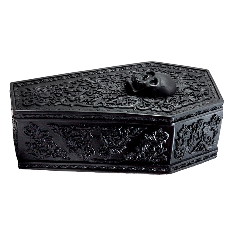 Шкатулка Gothic Coffin Черный Красный Шкатулка Gothic Coffin Черный Красный в Брянске | Loft Concept
