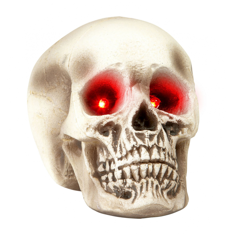 Аксессуар HALLOWEEN Skull Red Eyes Серый в Брянске | Loft Concept 