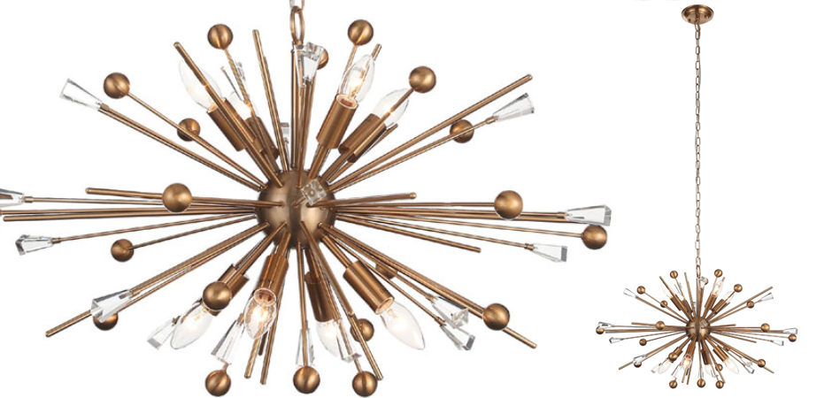 Люстра Спутник GIANT SPUTNIK Chandelier Copper - Loft-Concept в Брянске