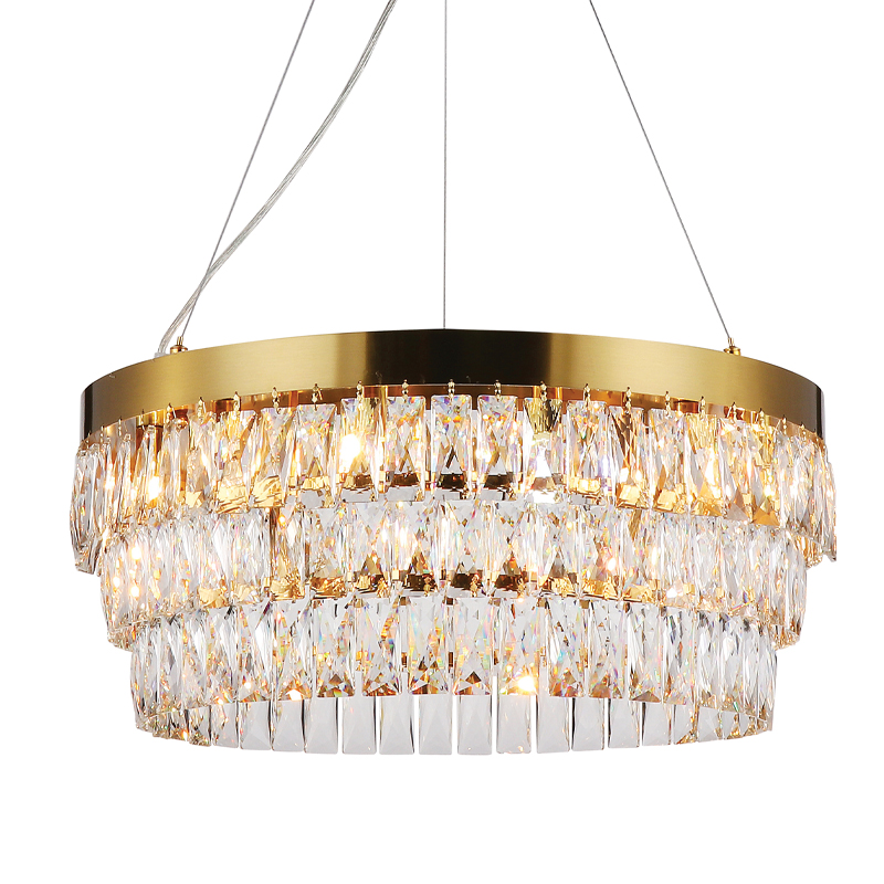 Люстра Lunet Chandelier 60 Глянцевое золото Прозрачный Люстра Lunet Chandelier 60 Глянцевое золото Прозрачный в Брянске | Loft Concept