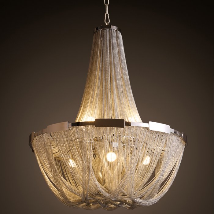 Люстра Soscik Golden Chain Chandelier Золотой в Брянске | Loft Concept 