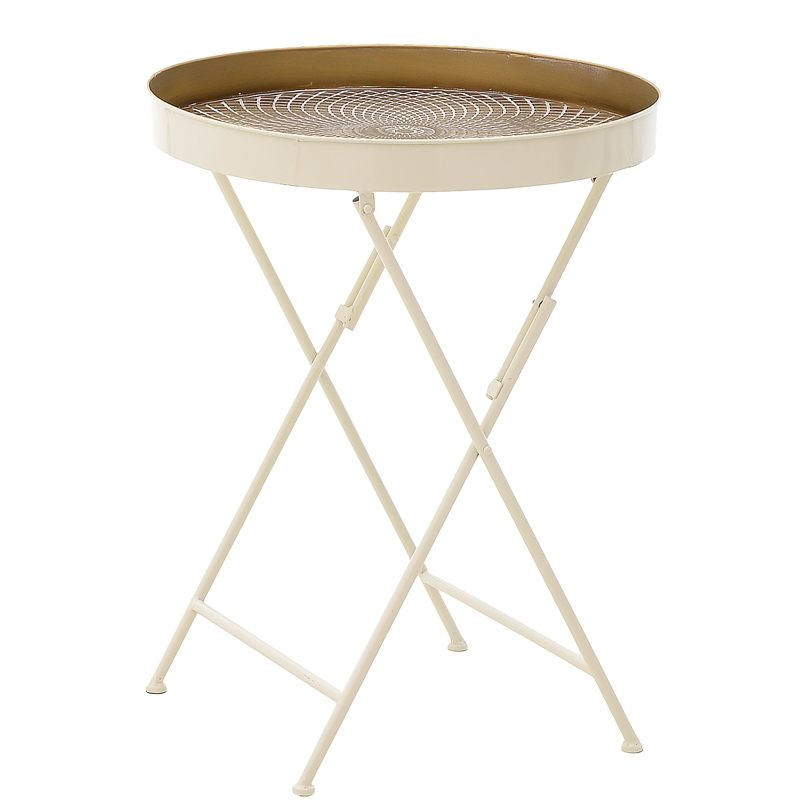 Приставной стол Martita Table Золотой Шампань Приставной стол Martita Table Золотой Шампань в Брянске | Loft Concept