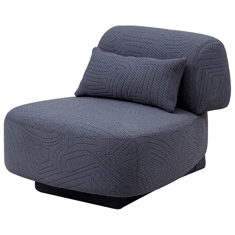 Кресло Bates Grey Armchair Серый Кресло Bates Grey Armchair Серый в Брянске | Loft Concept