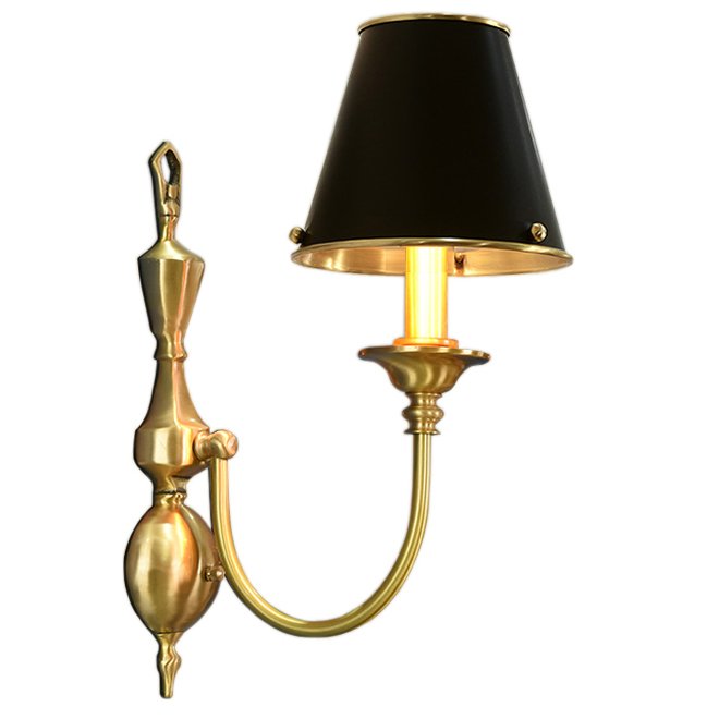 Бра Classic Monograms One Черный Латунь Бра Classic Monograms One Черный Латунь в Брянске | Loft Concept
