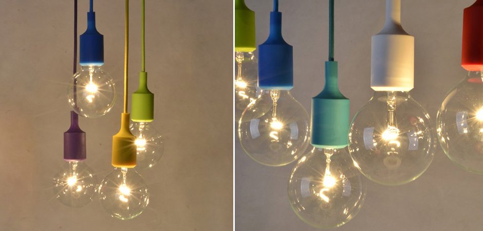 Подвесной светильник Muuto E27 Color Подвесной светильник Muuto E27 Color - Loft-Concept в Брянске