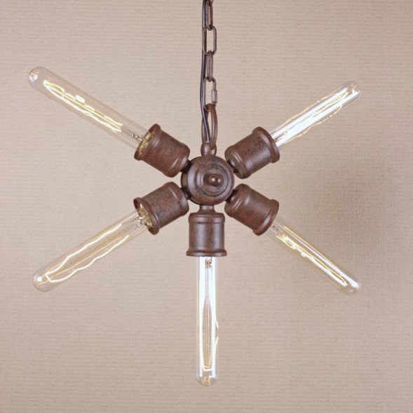 Люстра Loft Star Pendant Коричневый Люстра Loft Star Pendant Коричневый в Брянске | Loft Concept