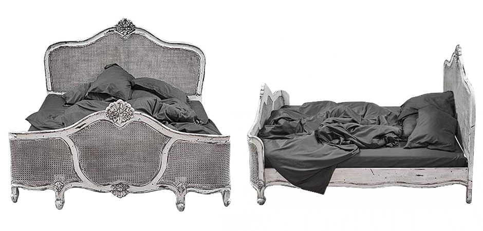 Кровать Wicker Bed White Кровать Wicker Bed White - Loft-Concept в Брянске
