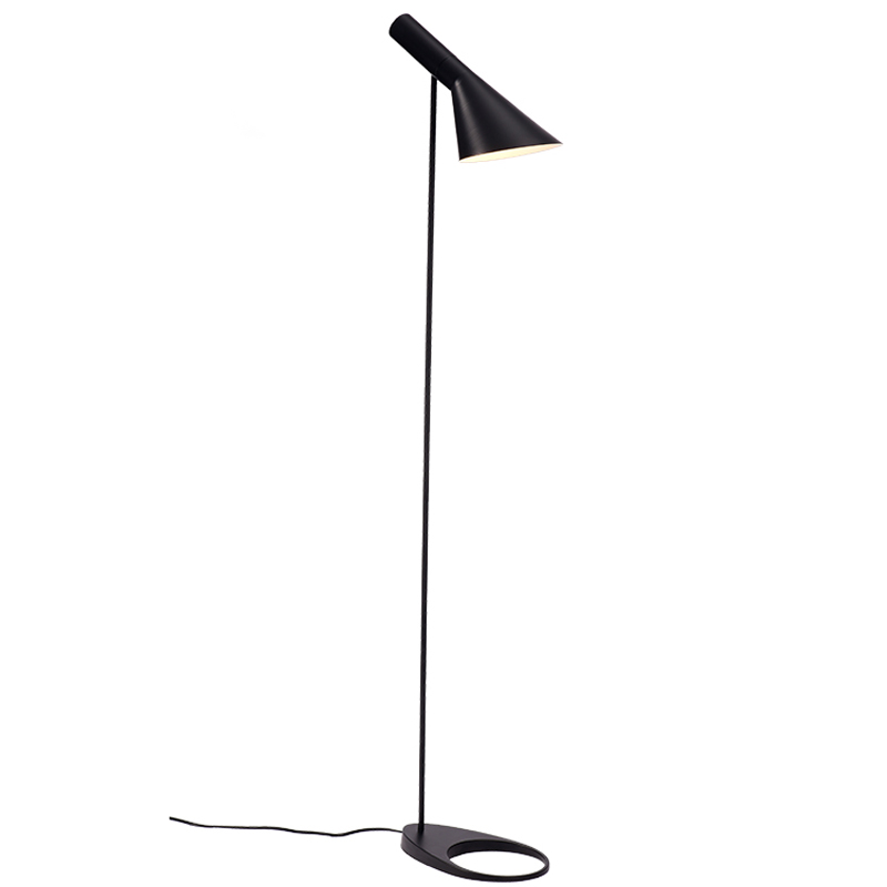 Торшер AJ Floor Lamp Black Черный Торшер AJ Floor Lamp Black Черный в Брянске | Loft Concept