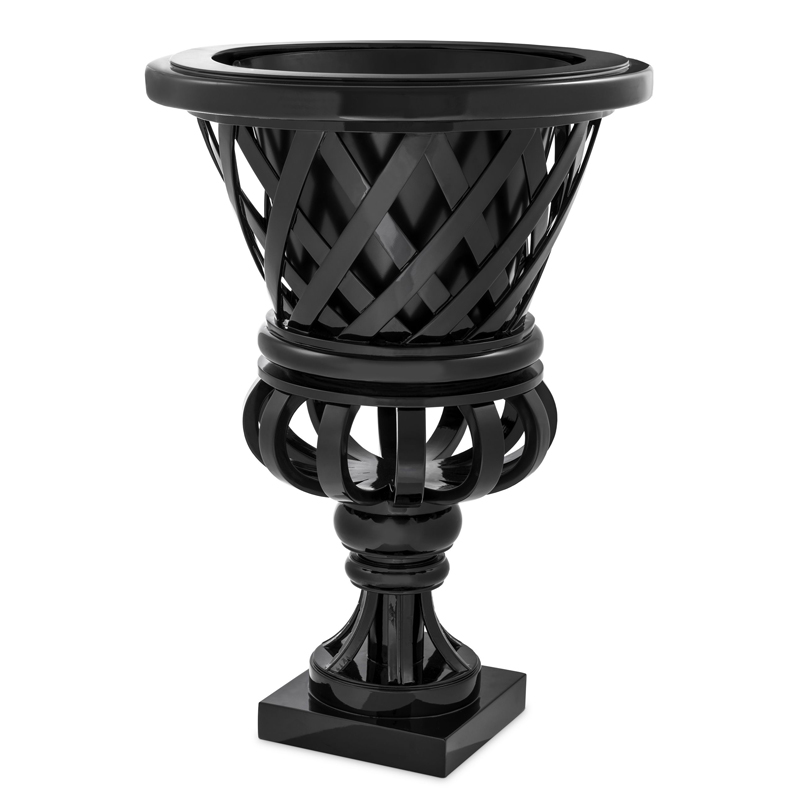 Ваза Eichholtz Planter Cypress Gardens Черный Ваза Eichholtz Planter Cypress Gardens Черный в Брянске | Loft Concept