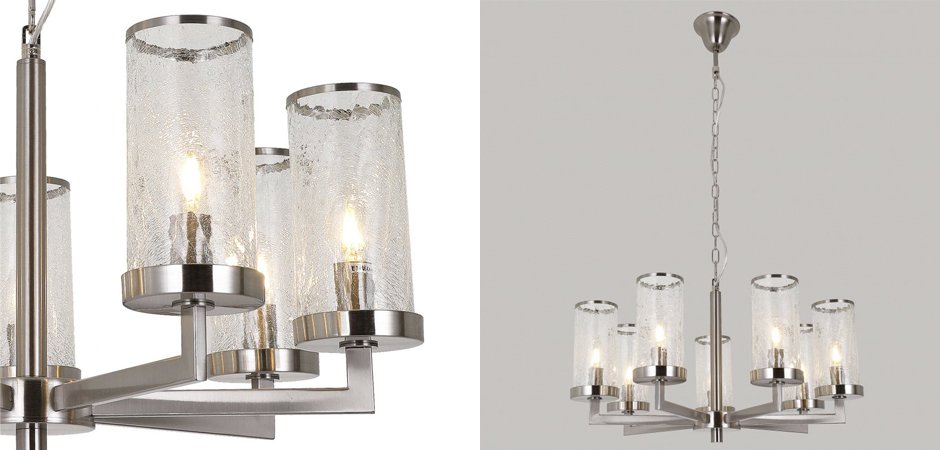Люстра LIAISON ONE-TIER Chandelier 7 Silver Люстра LIAISON ONE-TIER Chandelier 7 Silver - Loft-Concept в Брянске