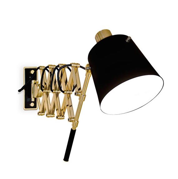 Бра Delightfull Pastorius Wall Lamp Черный Бра Delightfull Pastorius Wall Lamp Черный в Брянске | Loft Concept