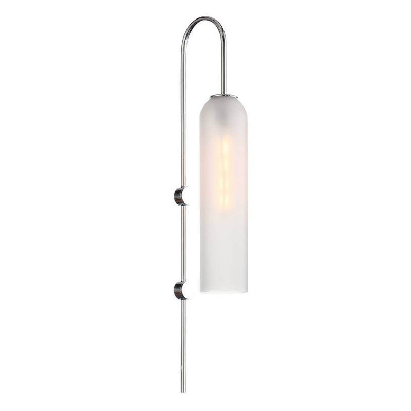 Бра ARTICOLO float Wall Sconce White Белый Хром Бра ARTICOLO float Wall Sconce White Белый Хром в Брянске | Loft Concept